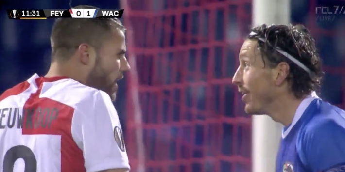 Video: goedkope tweede pingel brengt Feyenoord in problemen