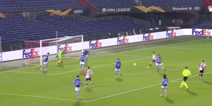 Video: Berghuis maakt aansluitingstreffer Feyenoord