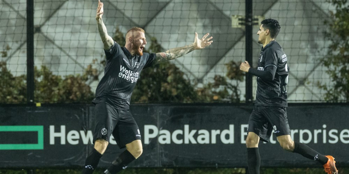 Almere City weer even koploper na ruime zege bij Jong Ajax