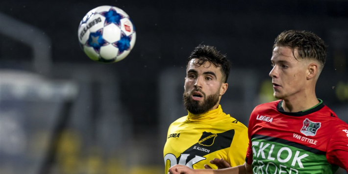 Gehavend NEC verslaat NAC, De Graafschap meldt zich bovenin