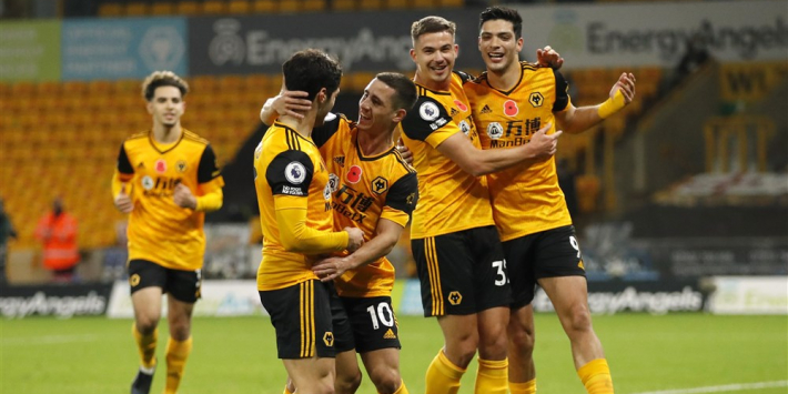 Wolves gedeeld koploper na overwinning op Crystal Palace