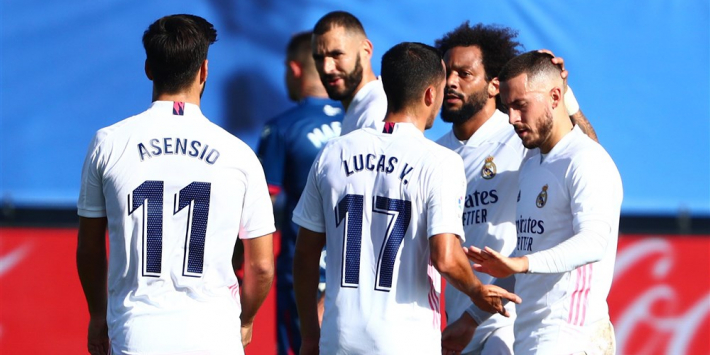 Hazard grijpt hoofdrol met prachtgoal en leidt zege Real Madrid in