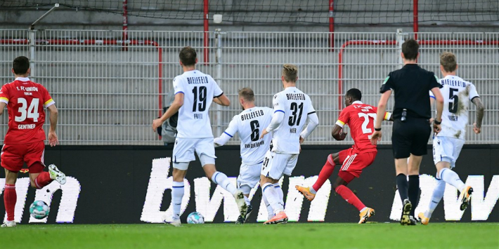 Primeur Becker bij Union Berlin, St. Juste schlemiel