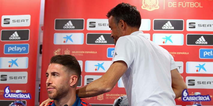 Enrique nog altijd achter Ramos: "Heeft geen advies nodig"