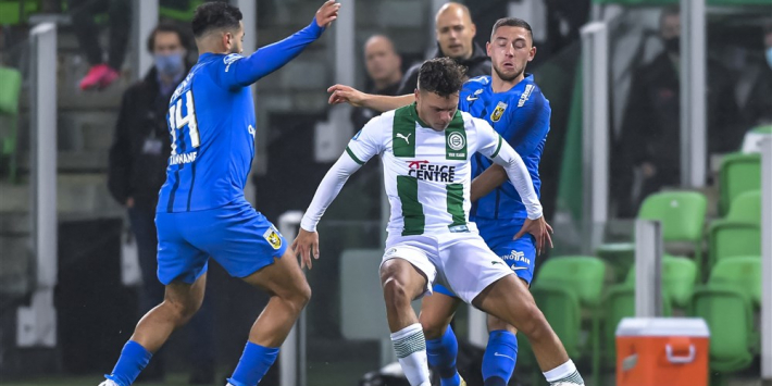 Borja schlemiel tijdens gelijkspel bij Groningen - Vitesse