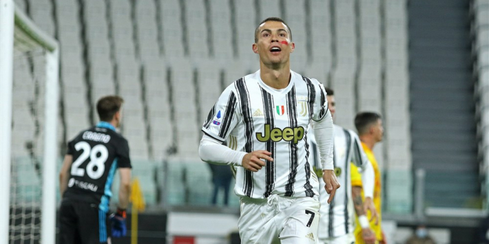 Ronaldo neemt Juventus bij de hand bij rentree De Ligt