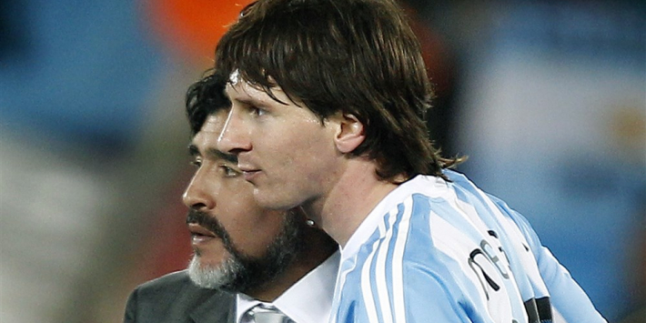 Messi: "Diego verlaat ons, maar hij is eeuwig"