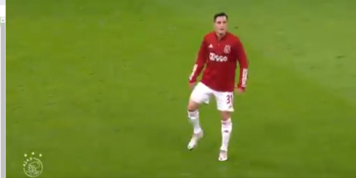 Video: Tagliafico danst op Live is Life tijdens warming-up Ajax