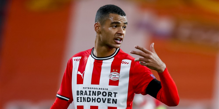 Gakpo keert terug bij PSV, Feyenoord met vijf verdedigers ...