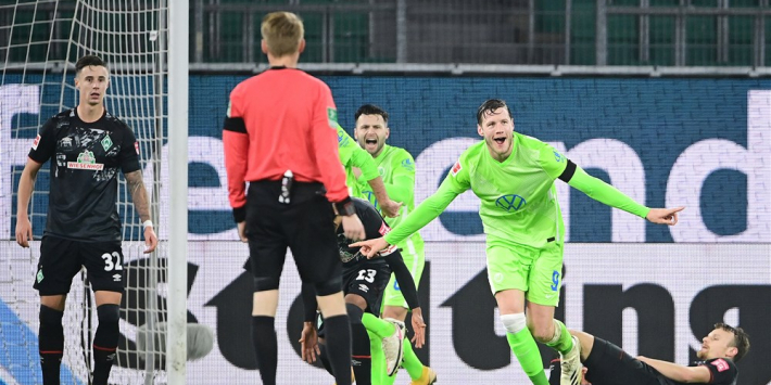 Weghorst stopt bijzondere reeks van Werder Bremen