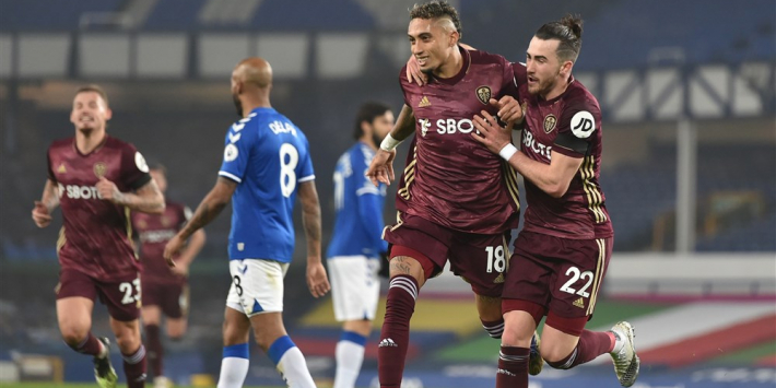 Everton verliest tegen Leeds opnieuw na late goal Raphinha