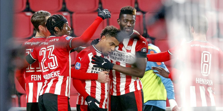 Veredeld B-elftal PSV komt met de schrik vrij tegen Sparta