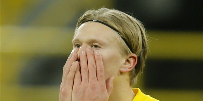 Haaland vier tot zes weken uitgeschakeld door hamstringblessure
