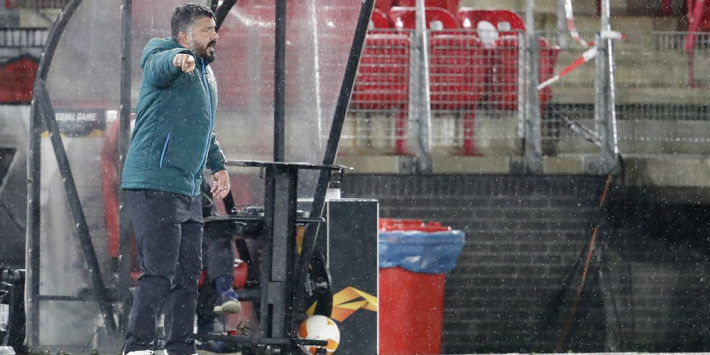 Gattuso realistisch: "We hebben geluk met dit punt"