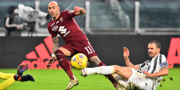 Juventus in stadsderby maar net langs Torino