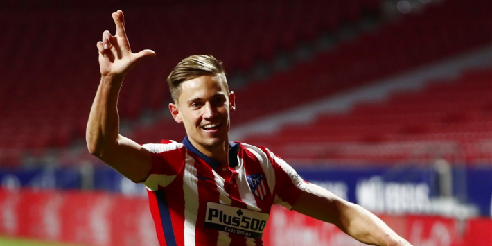Ongeslagen koploper Atletico wint ook van Valladolid