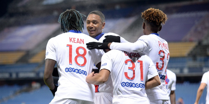 Geen nieuw puntverlies voor PSG dankzij Kean en Mbappé
