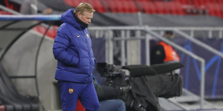 Koeman beschermt 'rode' Messi en baalt flink van verlies