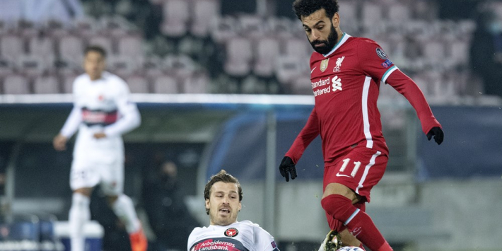 Midtjylland pakt punt tegen Liverpool in slotwedstrijd