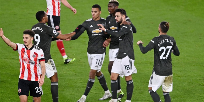 United komt blunder Henderson te boven en zet uitreeks voort