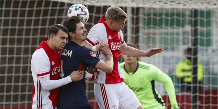 Jong Ajax en Helmond Sport blijven steken op remise