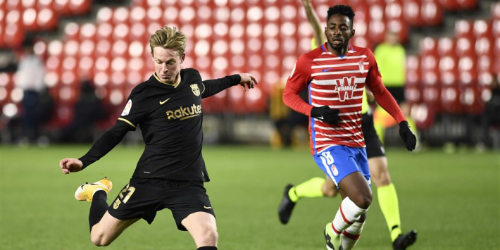 Media lovend over Frenkie: 'Beste vorm bij Barcelona'