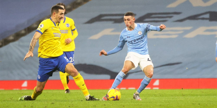 Manchester City nestelt zich in de top met kleine zege