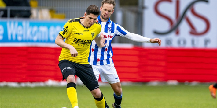 sc Heerenveen evenaart negatief record met gelijkspel in Venlo