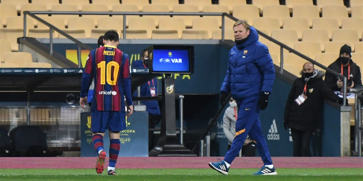 Barcelona verrast met hoger beroep tegen straf Messi