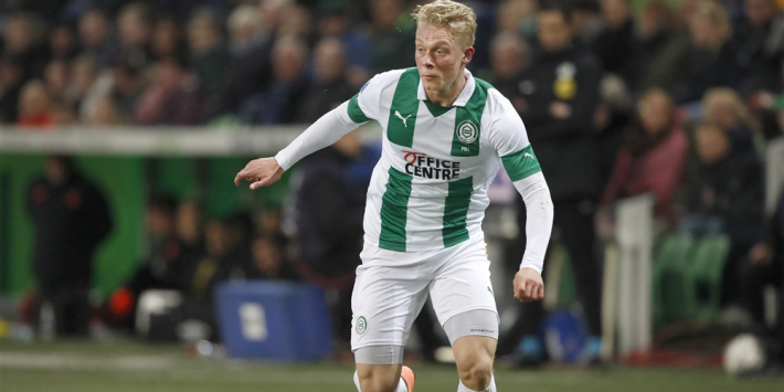 FC Groningen stalt 19-jarige Poll bij FC Dordrecht