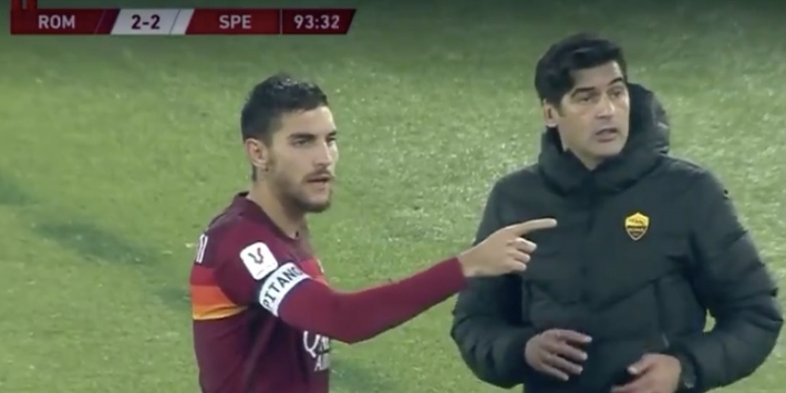Video: AS Roma wisselt te vaak, spelers twijfelen bij wissel