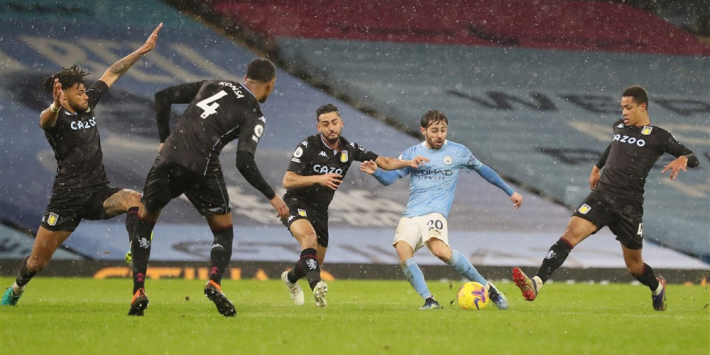 Aston Villa houdt lang stand, maar bezwijkt onder City-storm
