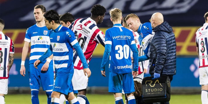 Woede bij Willem II om rood Wriedt: "Rekende op VAR"