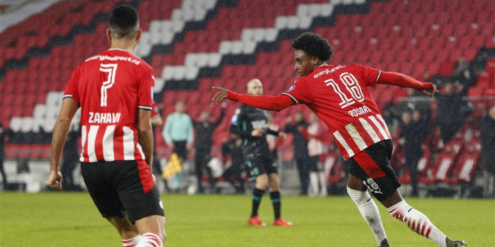 PSV houdt concurrentie in zicht na zakelijke zege op RKC