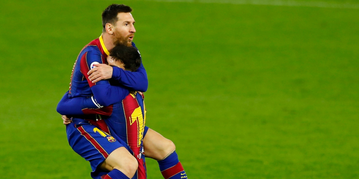 Lof voor topscorer Messi en 'El Artista' Frenkie