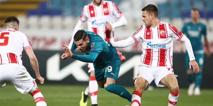 Milan speelt in extremis gelijk tegen tienkoppig Rode Ster