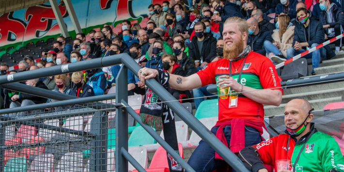 Fans NEC moeten zich mogelijk laten testen bij de GelreDome