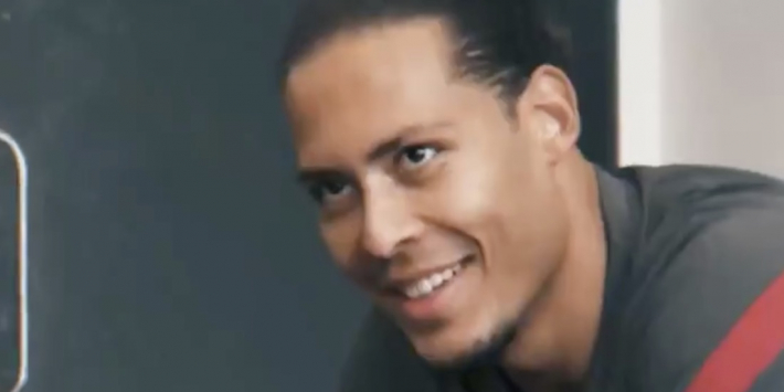 Video: Van Dijk toont opnieuw bemoedigende beelden van herstel