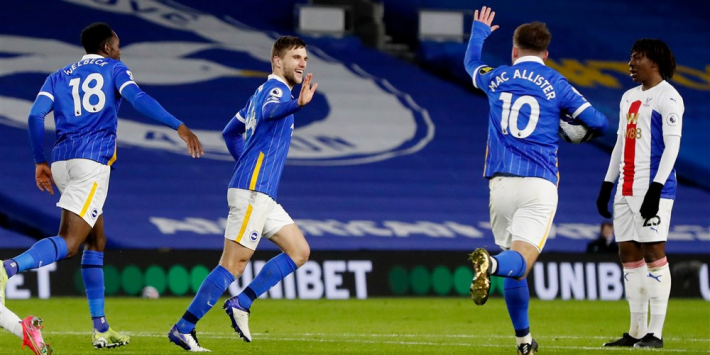 Weinig vreugde bij Veltman na eerste Premier League-goal