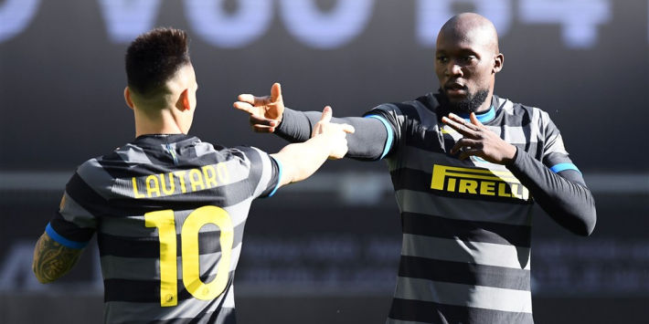Inter verstevigt na razendsnelle Lukaku koppositie in Serie A