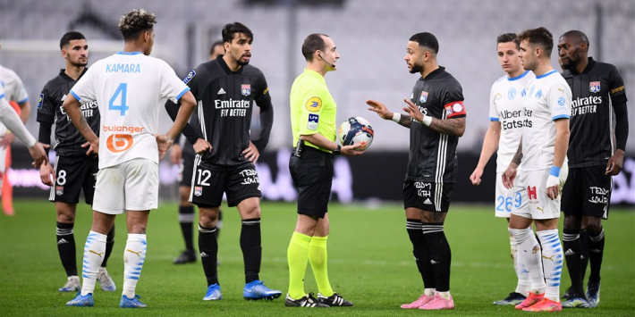 Tiental Lyon verspeelt punten: late goal Memphis afgekeurd