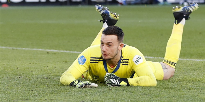 Bijlow terug in Feyenoord-doel: "Goed gevoel aan overgehouden"
