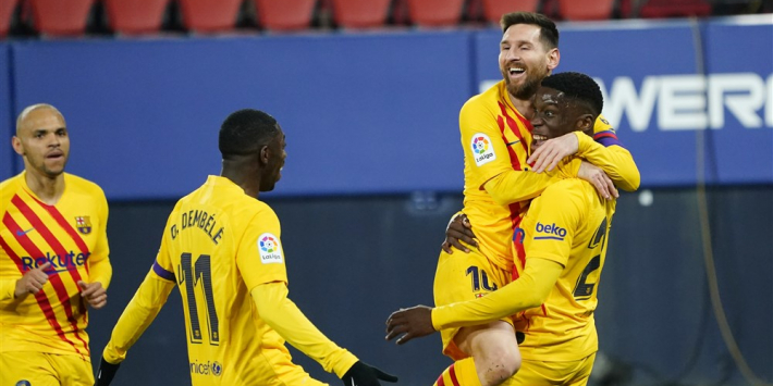 FC Barcelona kan na zakelijke uitzege rustig achterover leunen