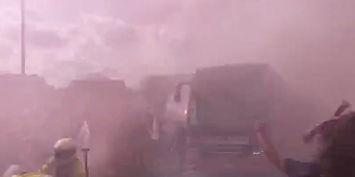 Video: ongekende beelden voorafgaand aan Madrileense derby