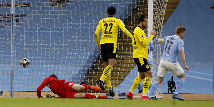Late goal en arbitraal besluit nekken Dortmund bij Man City