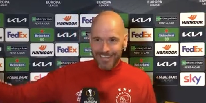 Video: Erik ten Hag reageert dolenthousiast na vraag over Italië
