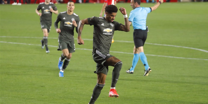 United zet grote stap richting halve finale Europa League