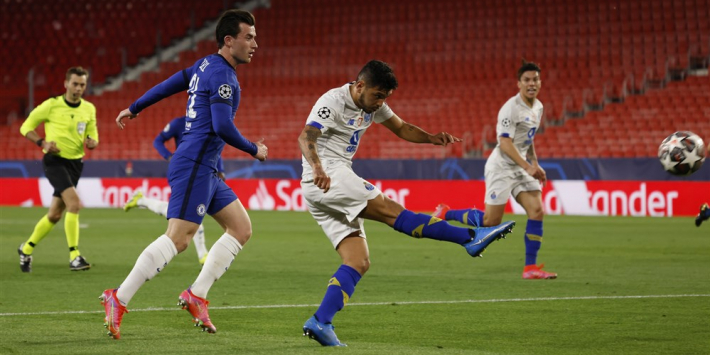 Chelsea gaat ondanks wondergoal van Porto verder