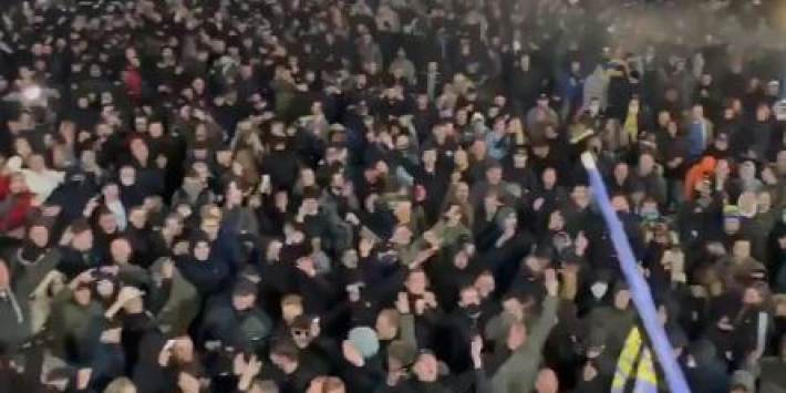 Beelden: zo vieren Cambuur-fans de promotie naar de Eredivisie