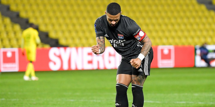 In 2021 ontketende Memphis houdt Lyon in Franse titelrace